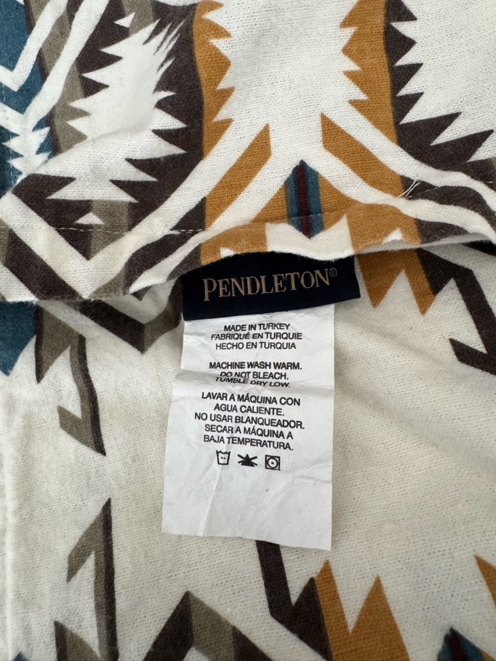 Pendleton full flat sheet - Picture 3 of 3